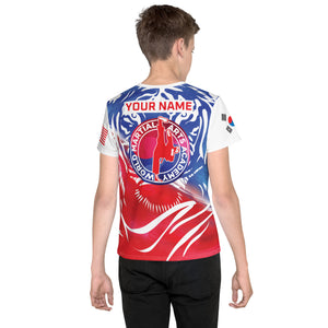 World Martial Arts Academy Full Color Youth Tiger Jersey: Custom Name