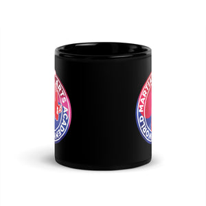 World Martial Arts Academy Black Glossy Mug