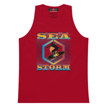 Load image into Gallery viewer, Storm Surfer 2 SeastormApparel® Men’s premium tank top
