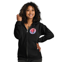 Load image into Gallery viewer, World Martial Arts Academy Unisex heavy blend zip hoodie
