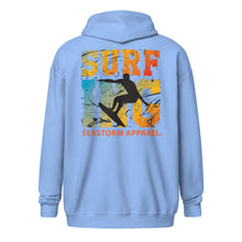 Načíst obrázek do prohlížeče Galerie, Surfing Seastorm Apparel® Womens heavy blend zip hoodie
