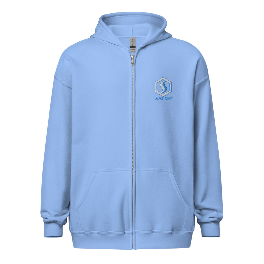 Surfing Seastorm Apparel® Womens heavy blend zip hoodie