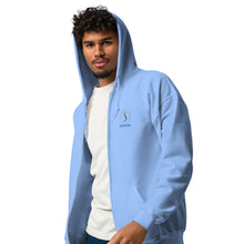 Load image into Gallery viewer, SeastormApparel® Surf Logo Men&#39;s heavy blend zip hoodie
