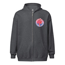 Cargar imagen en el visor de la galería, World Martial Arts Academy Unisex heavy blend zip hoodie
