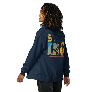 Surfing Seastorm Apparel® MEN's heavy blend zip hoodie