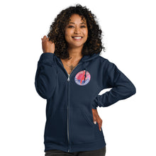 Load image into Gallery viewer, World Martial Arts Academy Unisex heavy blend zip hoodie
