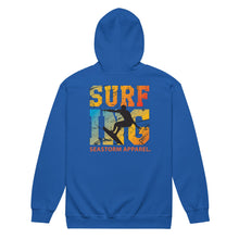 Carregar imagem no visualizador da galeria, Surfing Seastorm Apparel® Womens heavy blend zip hoodie
