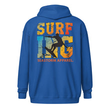 Carregar imagem no visualizador da galeria, Surfing Seastorm Apparel® MEN&#39;s heavy blend zip hoodie
