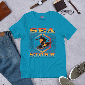 Storm Surfer 2 SeastormApparel® Unisex t-shirt
