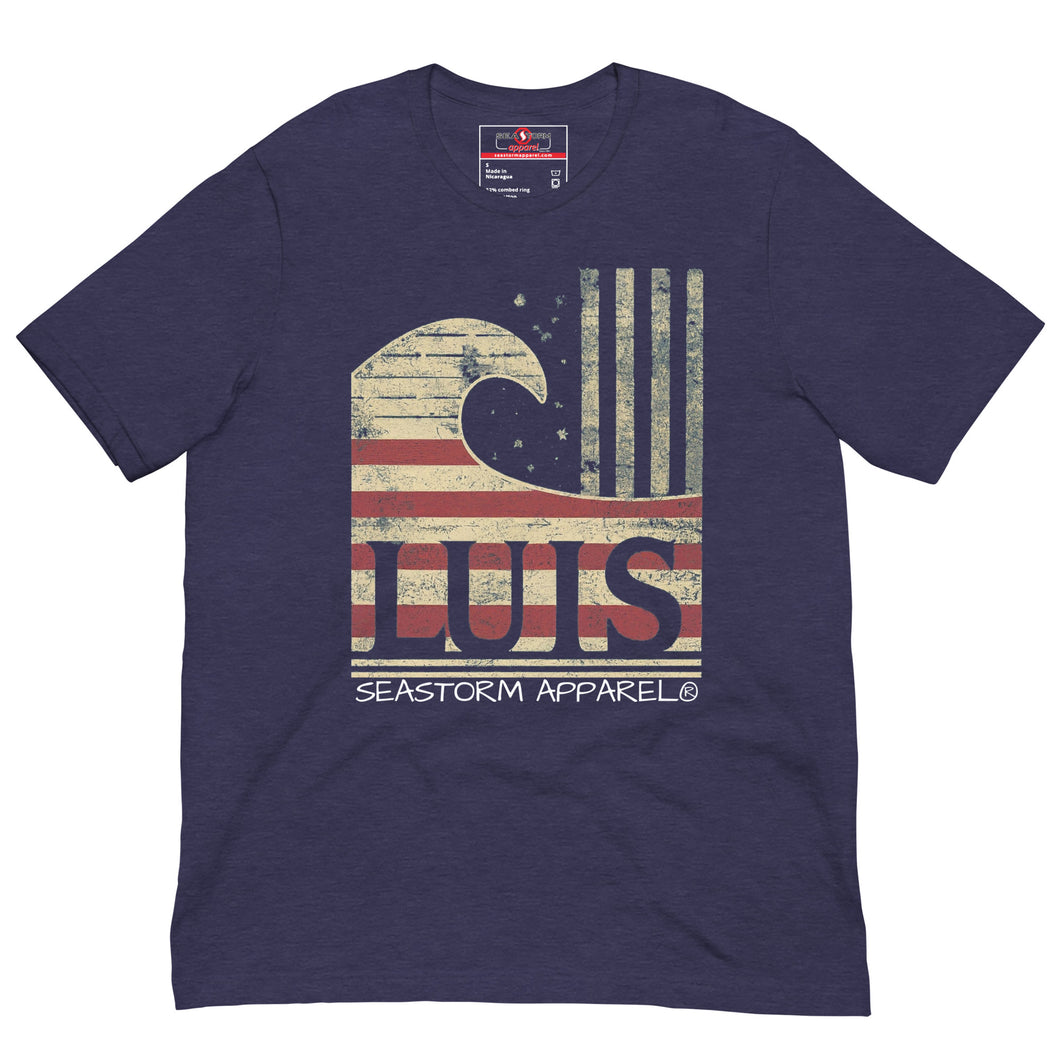 LUIS Seastorm Apparel® SurfingAmericana t-shirt