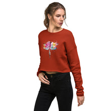 Load image into Gallery viewer, Dragonfly SeastormApparel® Crop Sweatshirt
