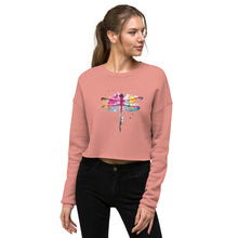Load image into Gallery viewer, Dragonfly SeastormApparel® Crop Sweatshirt
