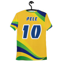 Cargar imagen en el visor de la galería, BRAZIL WAVE PELE #10 YELLOW JERSEY
