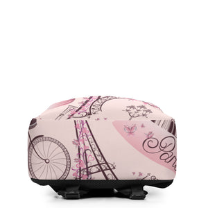 Paris Misty Rose Seastorm Apparel Minimalist Backpack