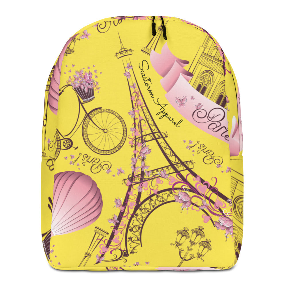Paris Daisy Seastorm Apparel Minimalist Backpack
