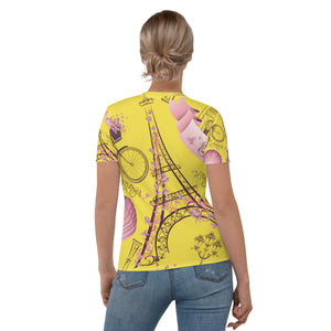 Paris Deux Daisy Seastorm Apparel Women's T-shirt