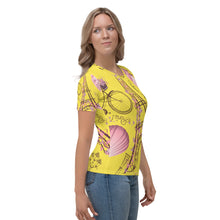 Load image into Gallery viewer, Paris Deux Daisy Seastorm Apparel Women&#39;s T-shirt
