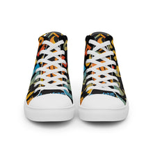 Load image into Gallery viewer, SURFING 91 SeastormApparel® Men’s high top canvas shoes
