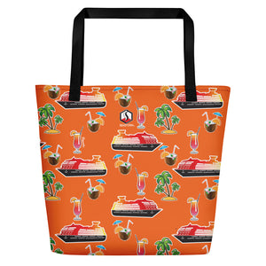 Orange Cruise - Beach Bag
