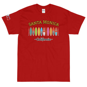 Santa Monica California Short Sleeve T-Shirt