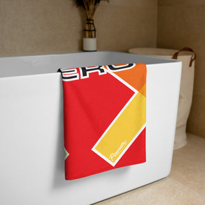 Red Hero X Towel - Seastorm Apparel Summer Collection