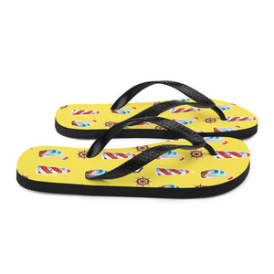 Yellow Flip-Flops - Seastorm Apparel Summer Collection