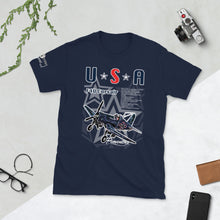 Načíst obrázek do prohlížeče Galerie, CORSAIR USA Short-Sleeve Unisex T-Shirt
