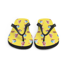Load image into Gallery viewer, Yellow Flip-Flops - Seastorm Apparel Summer Collection

