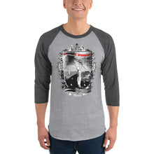 Load image into Gallery viewer, Seastorm Shark Hero 3/4 sleeve raglan shirt

