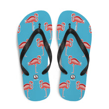 Carregar imagem no visualizador da galeria, Blue Flamingo Flip-Flops - Seastorm Apparel Summer Collection
