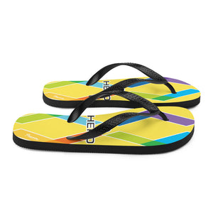 Yellow Hero X Flip Flops - Seastorm Apparel Summer Collection