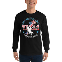 Load image into Gallery viewer, USA Texas Men’s Long Sleeve Shirt
