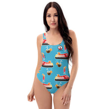 Load image into Gallery viewer, Blue Cruise One-Piece Swimsuit
