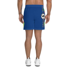 Load image into Gallery viewer, Portugal Royal Blue - Men&#39;s Athletic Long Shorts
