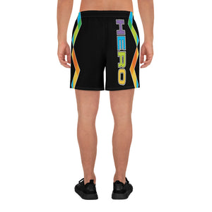 Black Hero X - Men's Athletic Long Shorts