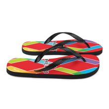 Load image into Gallery viewer, Red Hero X Flip Flops - Seastorm Apparel Summer Collection

