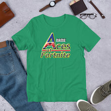 Cargar imagen en el visor de la galería, Aces of Fortnite Adult Short-Sleeve Unisex T-Shirt
