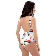 Load image into Gallery viewer, White Cruise One-Piece Swimsuit
