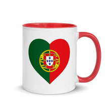 Load image into Gallery viewer, Portugal Love - Mug with Color Inside
