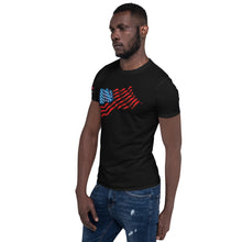Load image into Gallery viewer, USA Flag Short-Sleeve Unisex T-Shirt
