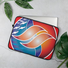 Cargar imagen en el visor de la galería, Red Pacific Sun Laptop Sleeve - Seastorm apparel
