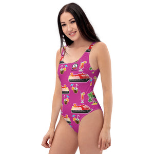 Pink3 Cruise One-Piece Swimsuit