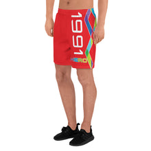 Load image into Gallery viewer, Red Hero X - Men&#39;s Athletic Long Shorts
