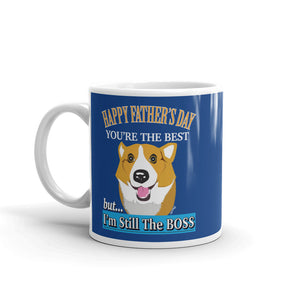 Corgi Happy Father's Day Mug