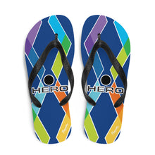 Load image into Gallery viewer, Royal Blue Hero X Flip Flops - Seastorm Apparel Summer Collection
