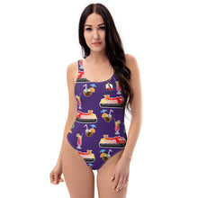 Load image into Gallery viewer, Purple Cruise One-Piece Swimsuit
