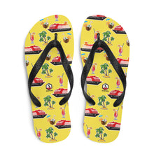 Cargar imagen en el visor de la galería, Cruise Yellow Flip-Flops - Seastorm Summer Collection
