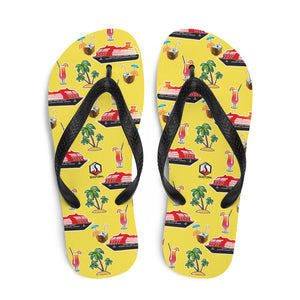 Cruise Yellow Flip-Flops - Seastorm Summer Collection