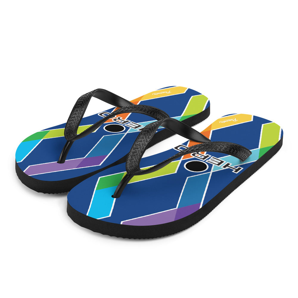 Royal Blue Hero X Flip Flops - Seastorm Apparel Summer Collection