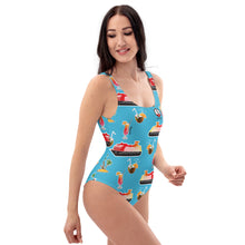 Load image into Gallery viewer, Blue Cruise One-Piece Swimsuit
